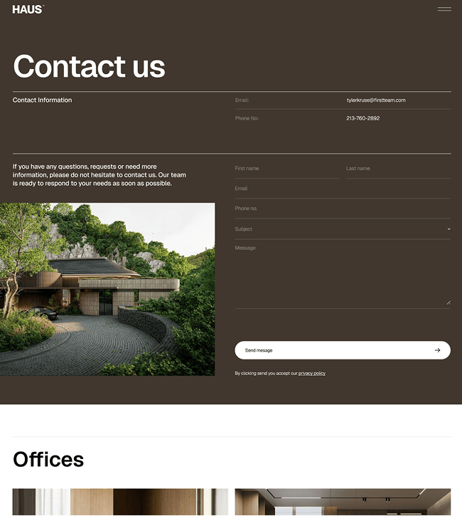 Contact us